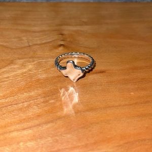 James Avery Texas Ring Size 8